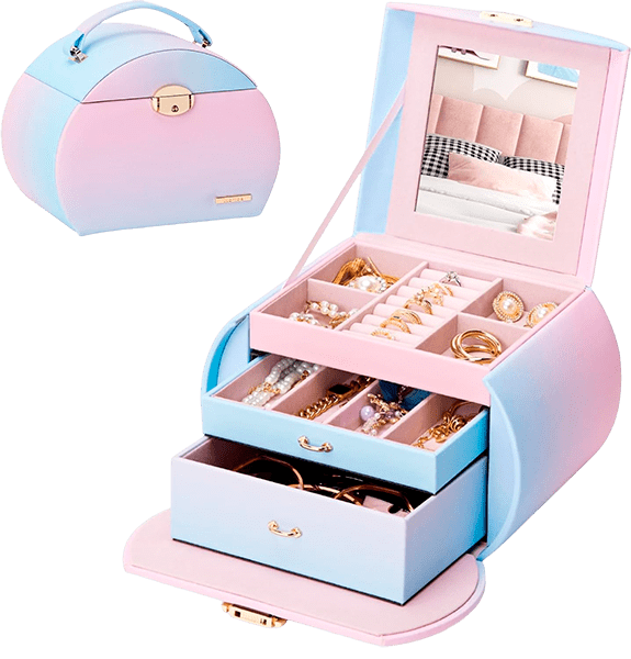 Homde Girls Jewelry Box